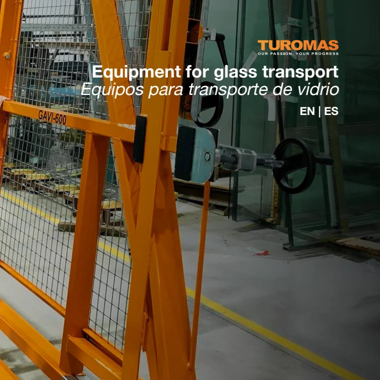 Catálogo Accesorios para transporte de vidrio