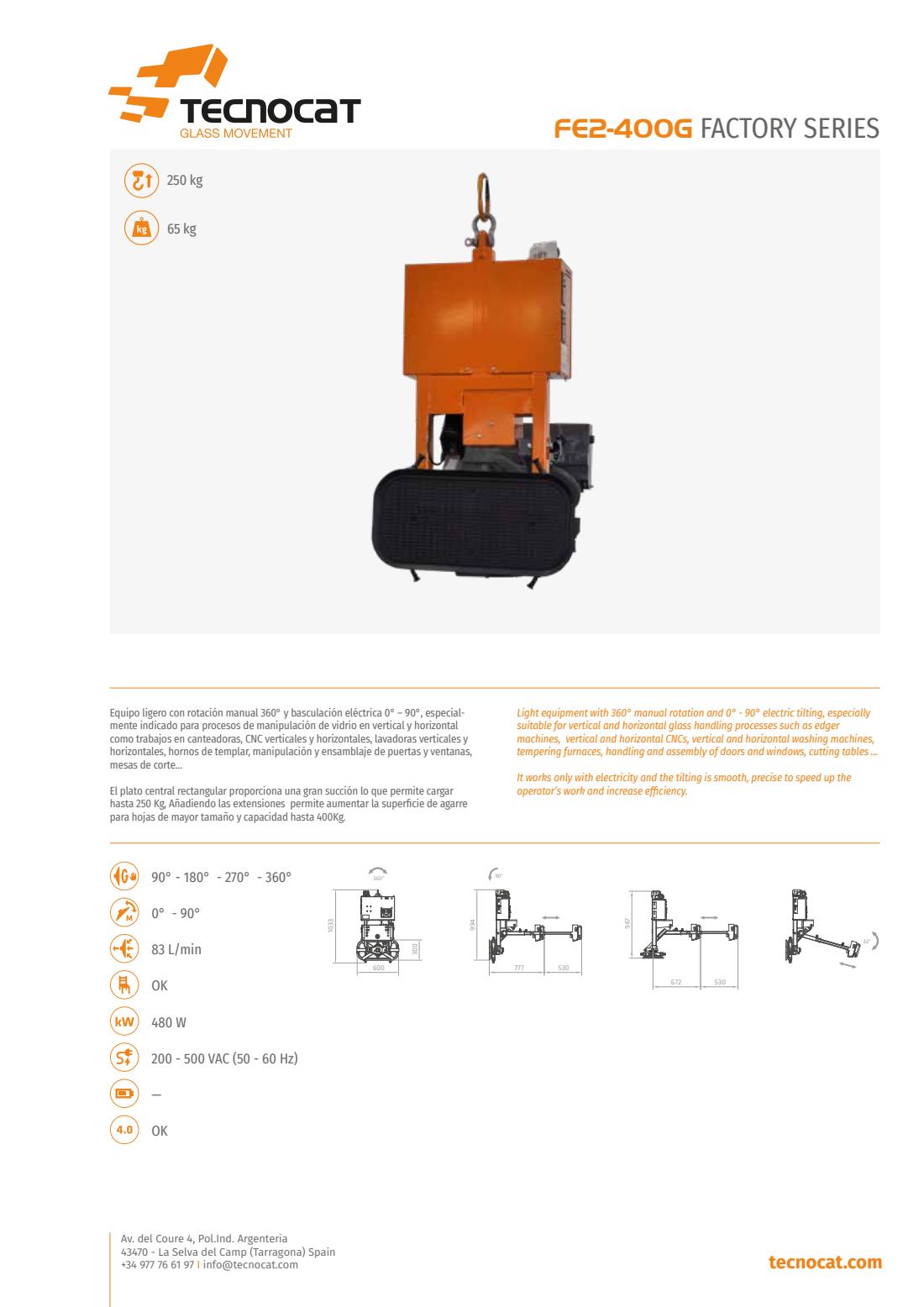 Ficha original FE2-400G