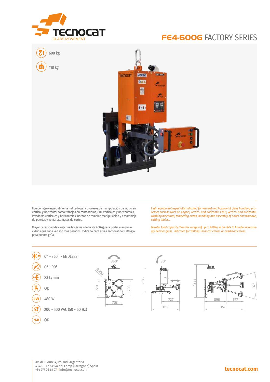 Ficha original FE4-600G