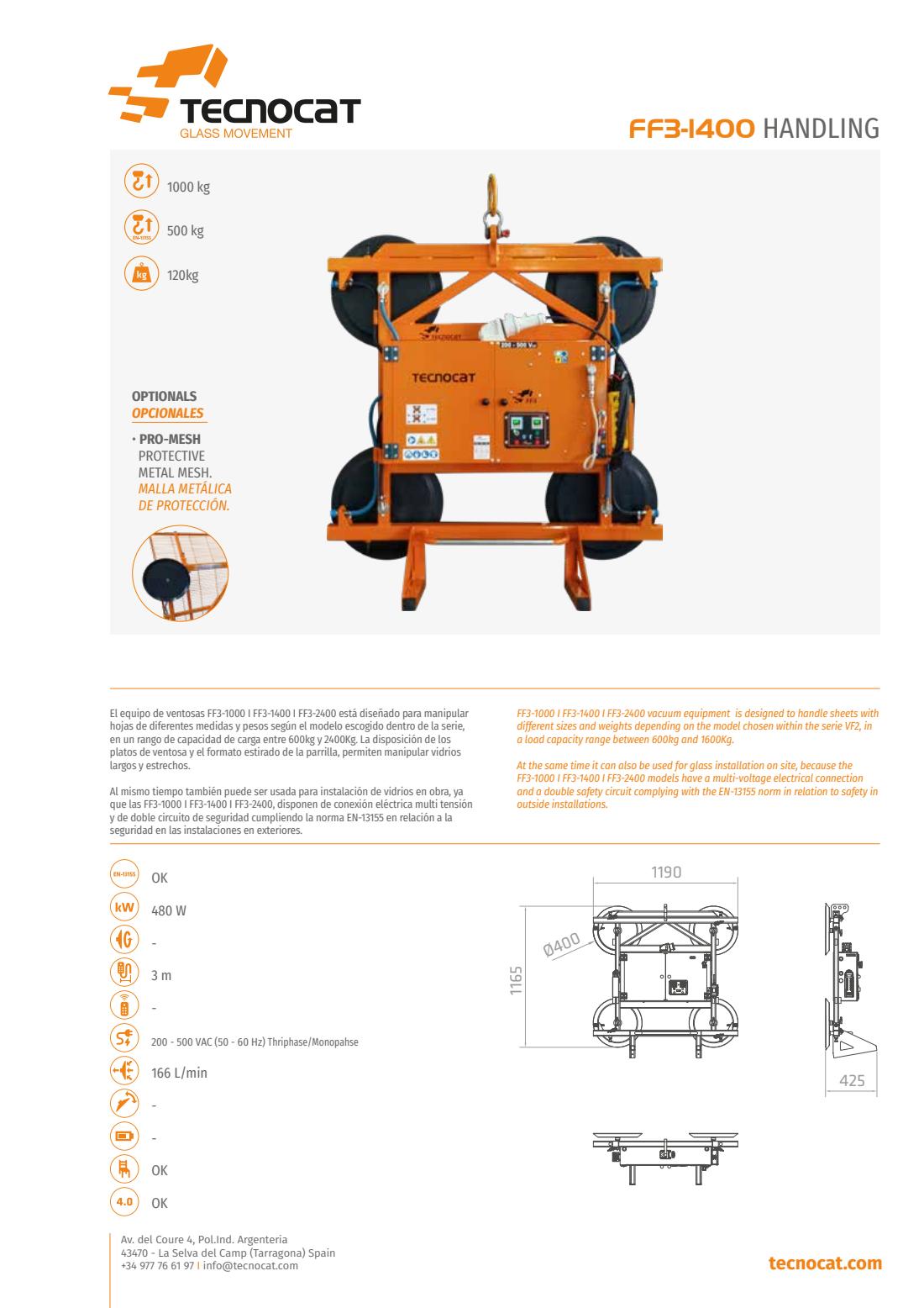 Ficha original FF3-1400